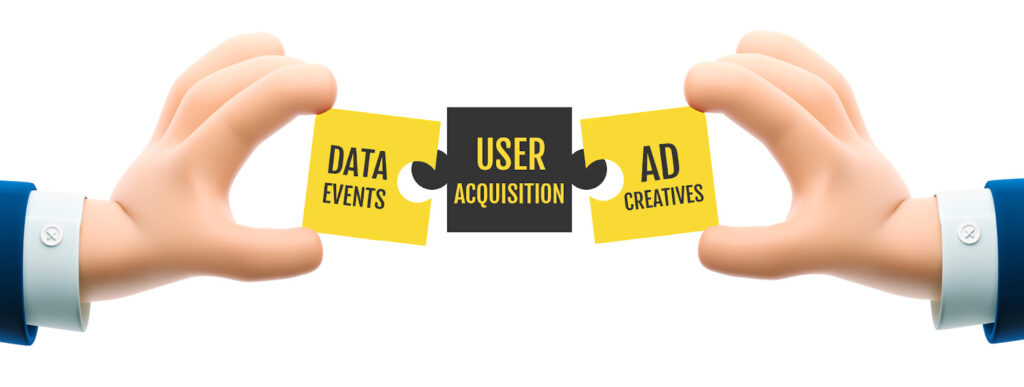 data events, user acquisition, ad creatives