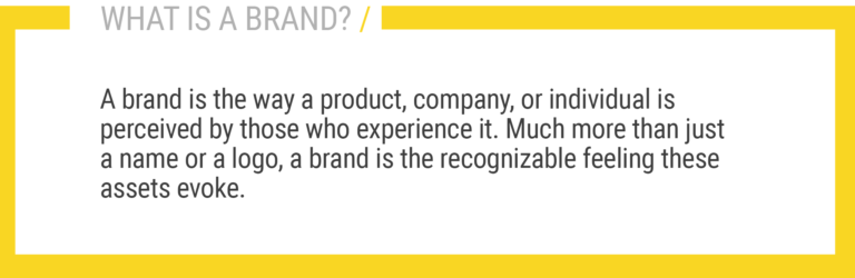 What is a brand?