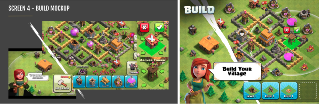 Build Mockup Clash of Clans