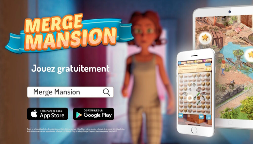 Merge Mansion ad