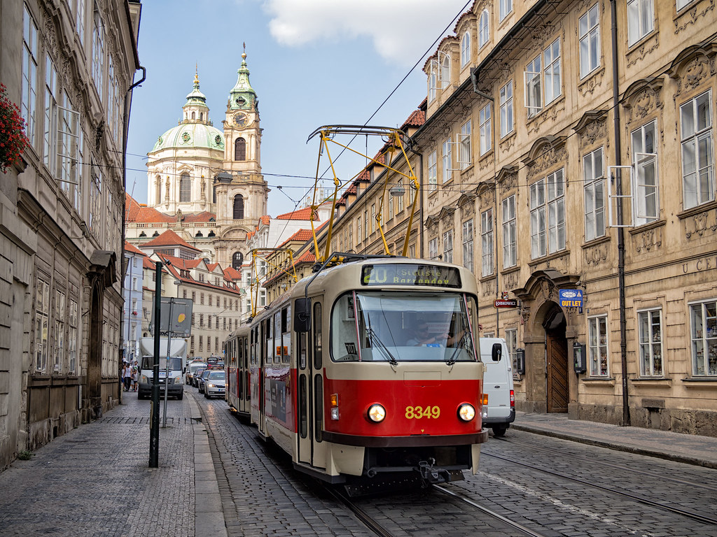 Prague tram line